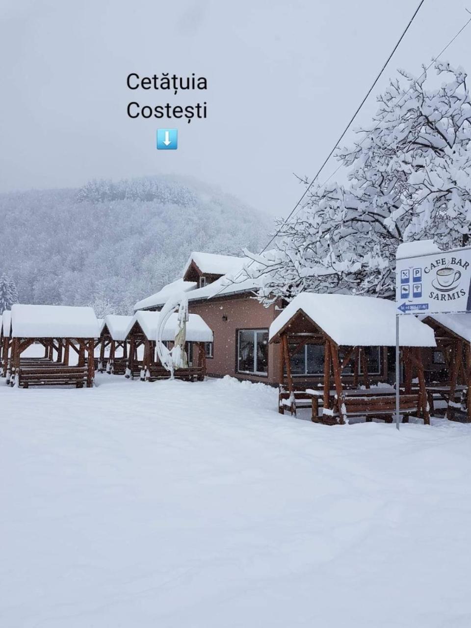 Cabana Sarmis Costesti Exterior foto